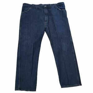 Rustler Jeans 48 inch Regular Fit Straight Leg Blue Cotton Denim  87619PW 1 of 2